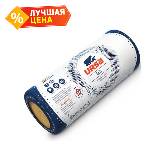 Утеплитель Урса Geo М-25 80х1200х6000